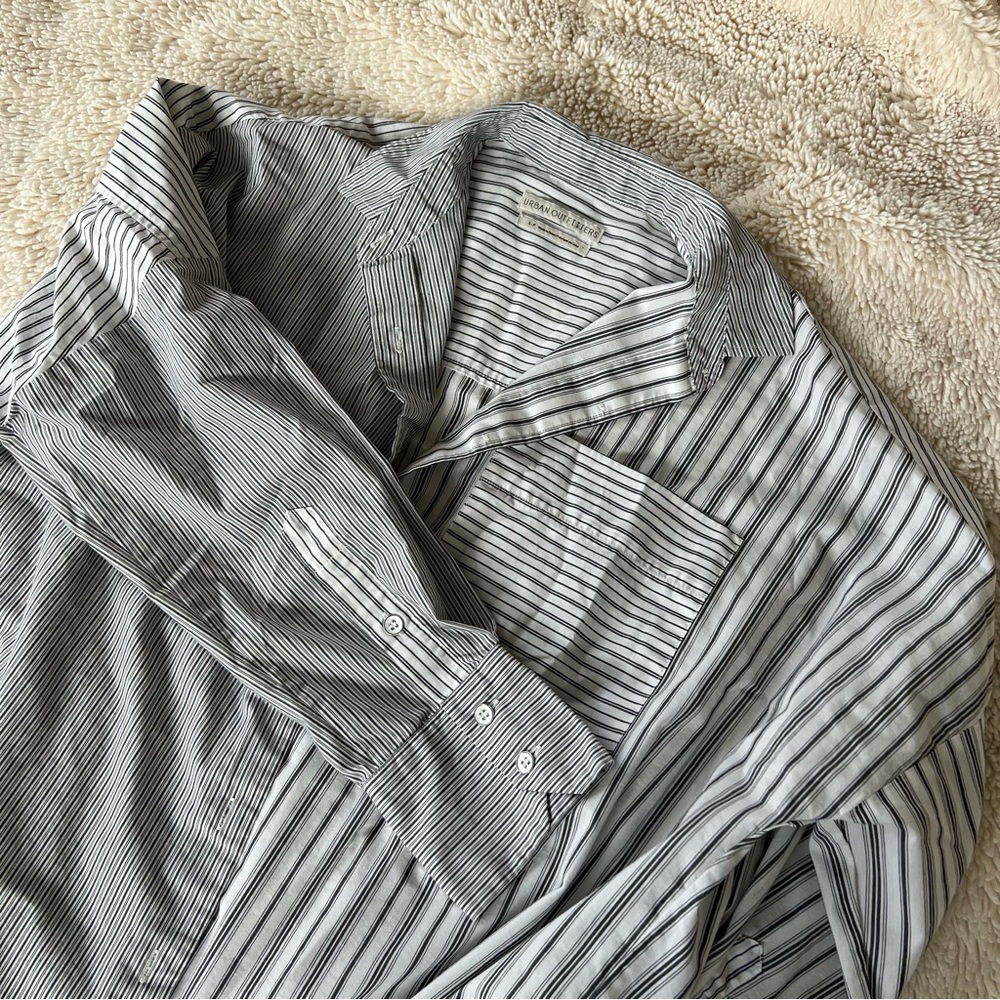 Urban Outfitters Striped Button-Down Shirt